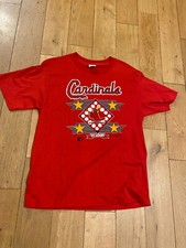 Vtg 1988 St. Louis Cardinals Tee Shirt Baseball Large EUC