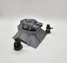 3d Printed Sci-Fi Terrain Vulcan Gun Defense Base Perfect for 40K or Kill Team