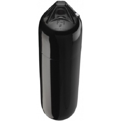 Polyform U.S. Langfender , Fender , F 02 SS ,schwarz - schwarze K. , 66 x 19 cm