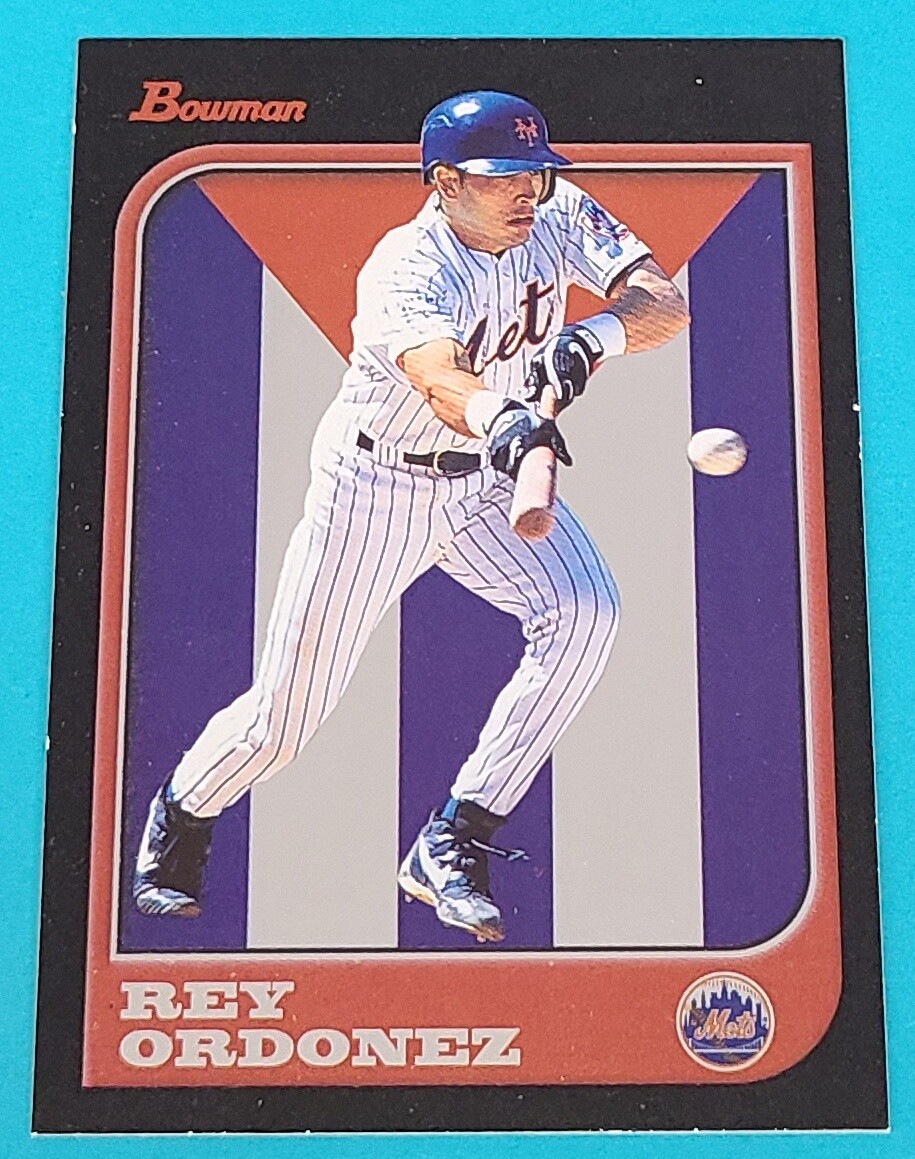 メジャーリーグ　カード　REY ORDONEZ 1997 Bowman International #42 Rey Ordonez New York Mets