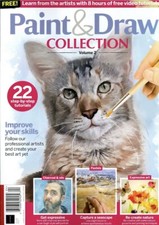 PAINT DRAW Collection UK MAGAZINE 2020 Volume 2 NEW 22 Step by Step Tutorials