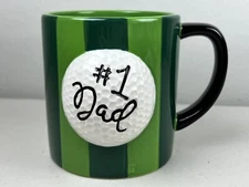 Lang by Design Group Large Coffee Mug #1 Dad Golf Cup