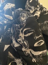 Marilyn Monroe Wearable Art B W Graphic Large Versatile Scarf Shawl Wrap New