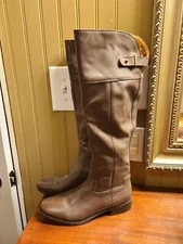 Franco Sarto Leather Ridings Boots Women's Size SZ 7 