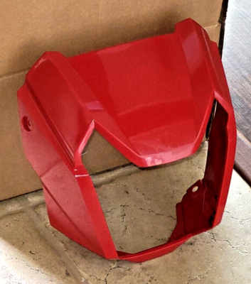 HONDA FOREMAN, RUBICON TRX 520 HERO RED HEADLIGHT COVER, HOUSING