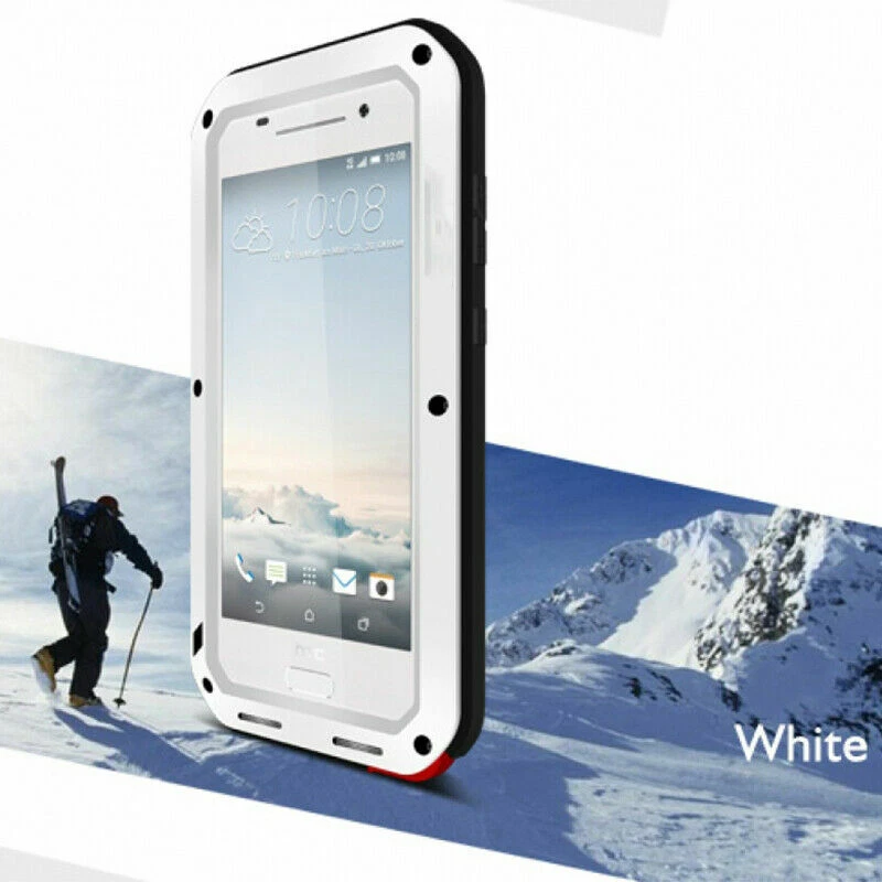 Funda protectora de plástico a prueba de golpes impermeable para teléfono HTC A9 U12+ Oppo R15 Foto 2 de 4