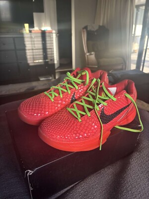 kobe 6 reverse grinch size 11