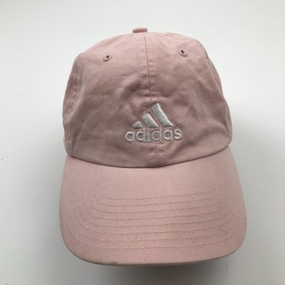 VINTAGE Adidas Hat Cap Strapback Pink Womens Adjustable