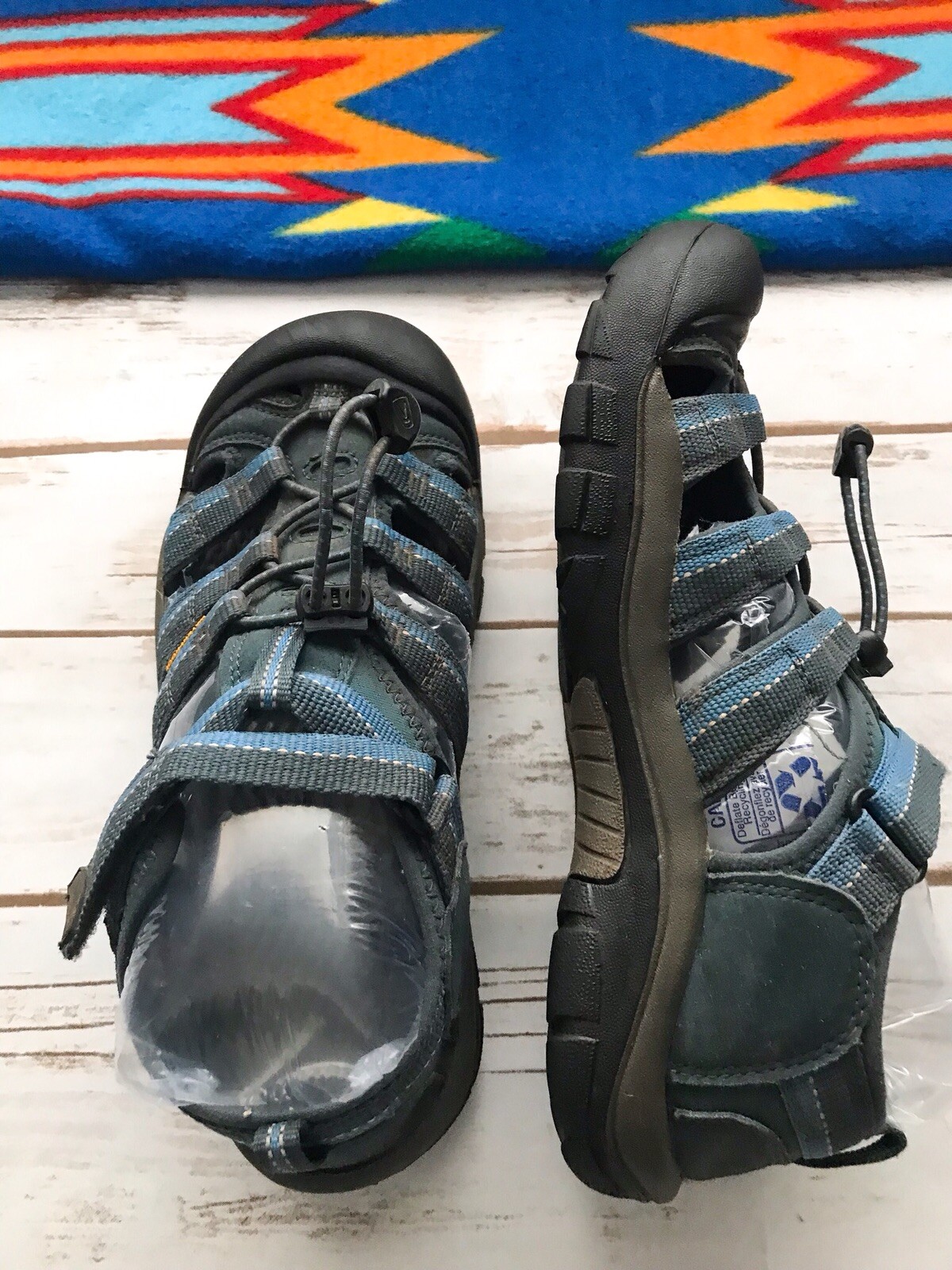 Sandali KEEN Newport H2 con cinturino impermeabili escursionismo sport acquatici blu donna US 6