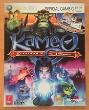 KAMEO ELEMENTS OF POWER PRIMA XBOX 360 OFFICIAL STRATEGY GAME GUIDE RARE!!!