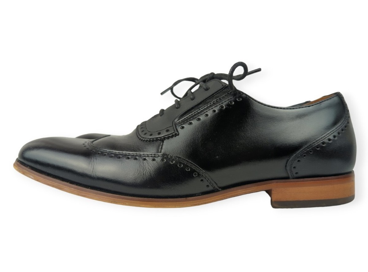 Stacy Adams Men\'s Sullivan Wingtip Oxford Dress Shoes Memory Foam Black 8.5 Stacy Adams Bennett Wingtip Oxfords, Black | Dress Shoes  main image 4