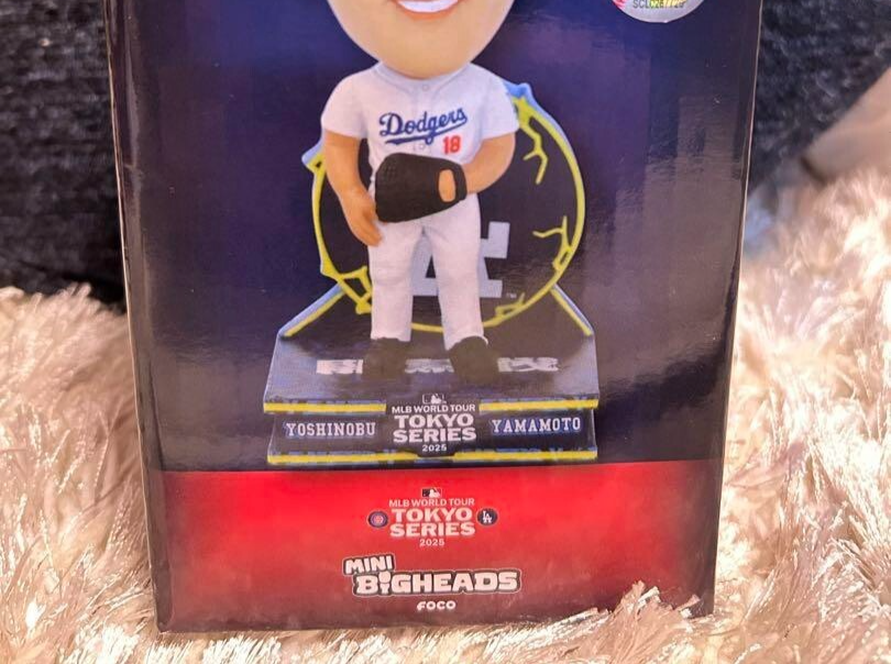 MLB Tokyo Series 2025 Bobblehead Dodgers Yoshinobu Yamamoto