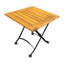 FLEX Klapptisch 45x45 Gartentisch Balkontisch Holztisch Garten Terrasse Balkon