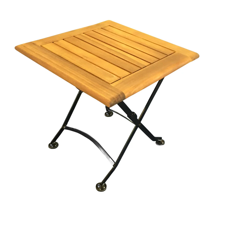 FLEX Klapptisch 45x45 Gartentisch Balkontisch Holztisch Garten Terrasse Balkon - Bild 1 von 1
