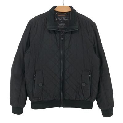 CALVIN Herren Bomber Steppjacke Mantel Größe S