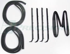 New 8PC Door Seal & Beltline Molding Kit / For 83-88 Ranger w/Vent w/Clips