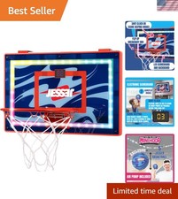 Basketball Hoop with Balls  Fun Indoor Game for All Ages 6 , Gift for Kids, ...