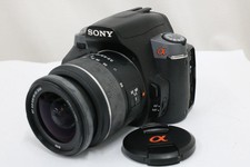 Sony Alpha 330 DSLR DT 18-55mm F3.5-5.6 SAM Shutter 1081 Fair T8 From JAPAN