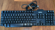 Dell Wired Keyboard Model SK-8115  Black Preowned