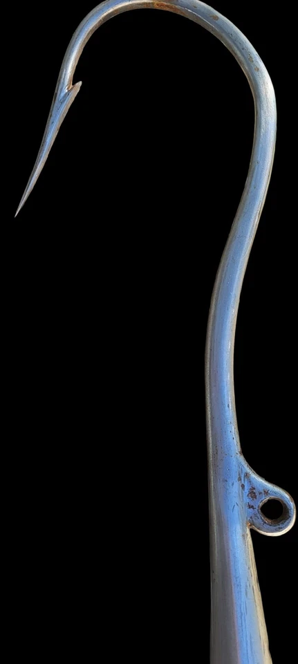 6英尺定制不锈钢鱼夹带调味橡木杆1种 — 第 3/4 张图片