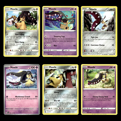 Mawile Card Sun Moon Cosmic Eclipse Pokemon Cards Collection Set Deck Building