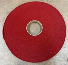 12" DIa Twarda czerwona rolka filcu szyny sprężynowej, długość 92 stóp, szerokość 3/4", grubość 0,1 cala