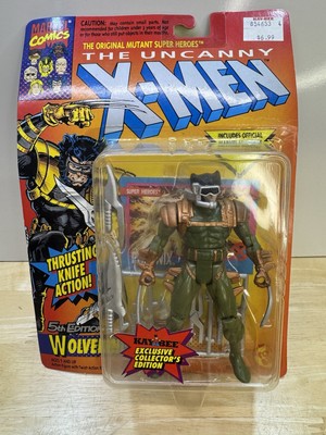 ToyBiz X-Men Uncanny Wolverine KB Toys Action Figure Marvel Thrusting Knife