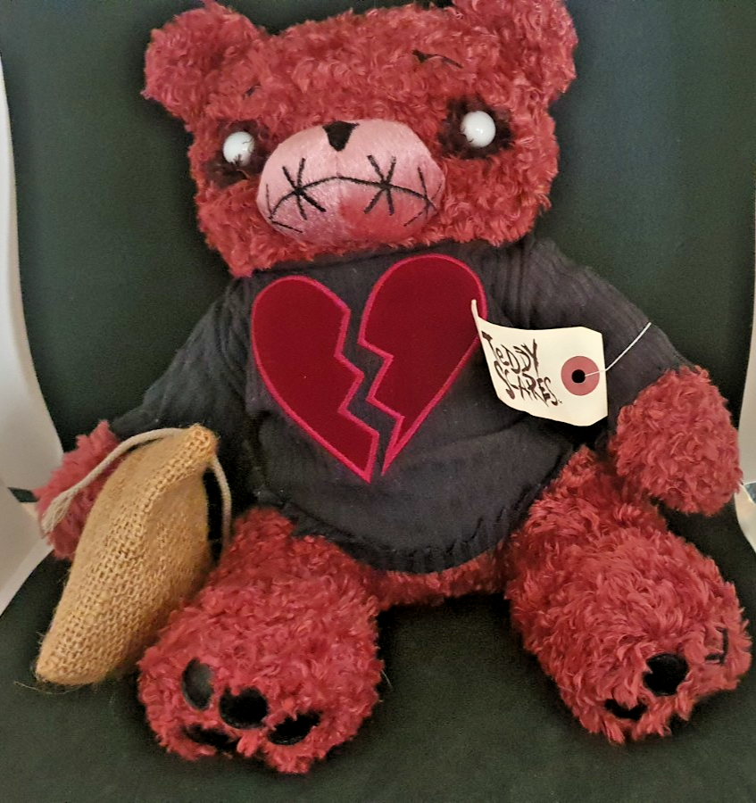 Teddy Scares Edwin Morose Series 1 Gothic Horror Alternative Bear