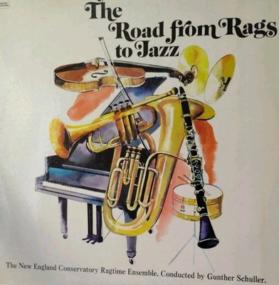 Gunther Schuller The Road From Rags To Jazz VG+ DBL Vinyl LP 