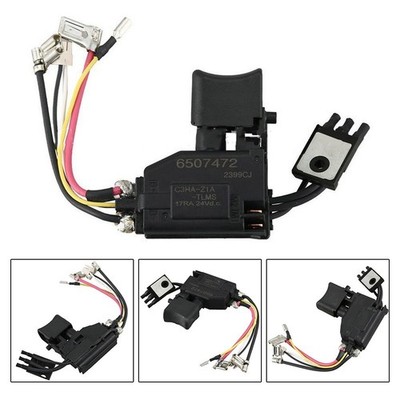 Praktischer Drehzahleinstellschalter für BDF456 BDF44 6DF453D Elektro-Handbohrm