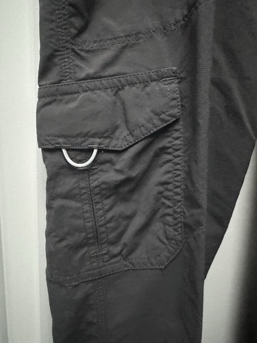 Mountain Hardware Nylon Hiking Pants Women’s Size 6/8 Charcoal Gray - Picture 5 of 7