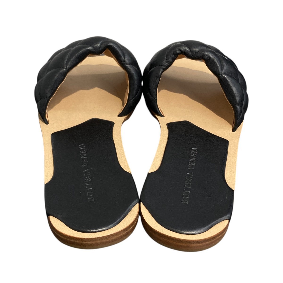 BOTTEGA VENETA Sandals Women's Size 35.5 Black Leather thumbnail 5