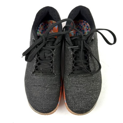 NOBULL Heather Black Pixel Shoes 7 Womens Lace Up Trainer Sneaker Mens 5