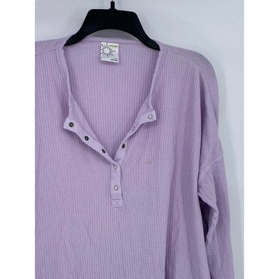 OFFLINE By AERIE Women's Lilac Burst A Move Long Sleeve Thumbhole
