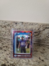 2024 Panini Donruss - Rated Rookie Devontez Walker #345 Optic Preview Red...