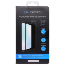 Blu Element 3D Curved Glass Screen Protector for TCL 20 Pro 5G - Clear
