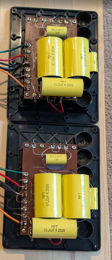 Recap Kit for Yamaha NS-1000 NS-1000M Speaker Crossovers MPT Film
