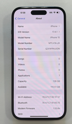 T-Mobile ONLY Apple iPhone 15 128GB Black MTLV3LL/A | eBay