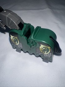 Lego Kingdoms Knights Green Dragon Barding Ruffled - Armored Horse from set 7187