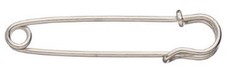 Blanket Kilt Skirt Safety Pin Steel Silver 65 mm Sewing Art Crafts Scarf Wedding
