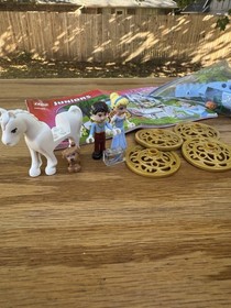 LEGO Juniors 10729 Cinderella&rsquo;s Carriage Complete w/ 2 Minifigs Missing Brush 