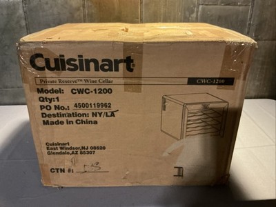 Cuisinart Private Reserve 12 Bottle Countertop Wine Cellar #CWC-1200