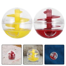 2pcs Cat Puzzle Toy Box - Plastic Treat Dispenser - Interactive Feeder Toy -