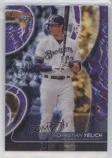 2020 Bowman's Best Purple Refractor /250 Christian Yelich #9 7i2