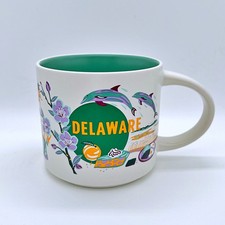 STARBUCKS ☕ Mug » Delaware State « Kaffee Tasse USA 🇺🇸 