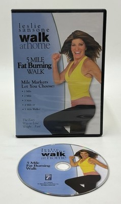 Leslie Sansone 5 Mile Fat Burning Walk DVD *No Scratches* 2008