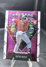 Seth Beer - 2022 Crusade ROOKIE #17 - Diamondbacks RC - PINK PULSAR PRIZM