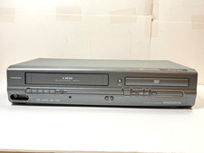 Magnavox MWD2205 VHS  DVD Combo Player w/Remote WORKS PLZ WATCH VIDEO / READ 