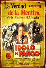 JOSE FERRER DEAN JAGGER orig1SH movie poster 1956 THE GREAT MAN !!!