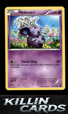 Nidoran F 40/116 Pokemon Common Plasma Freeze Card NM
